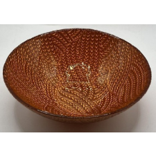  family üvegtál átm:15cm bella fémes-réz konyhai eszköz