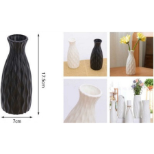  Family váza műanyag 2 féle szín 7x17,5cm kerti tárolás