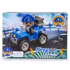Famosa Pinypon Action - Rendőrségi Quad 1 rendőr figurával autópálya és játékautó