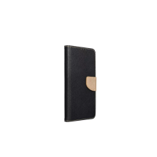 Fancy Apple iPhone 14 Pro Flip Tok - Arany/Fekete tok és táska