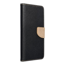 Fancy Book case IPHONE 15 PLUS fekete / arany tok tok és táska