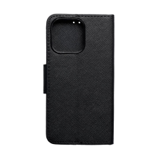 Fancy flip Fancy Apple iPhone 14 Plus flip tok, fekete tok és táska