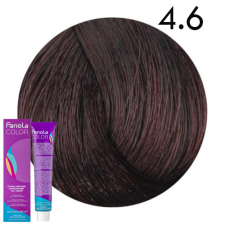 Fanola Color hajfesték 4.6 vörösbarna 100 ml hajfesték, színező