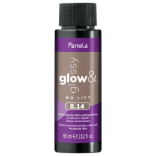 Fanola Glow &amp; Glossy 8.14 hajszínező 60 ml hajfesték, színező