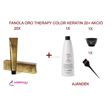  FANOLA ORO Therapy 24K Ammonia Free Permanent Color 100 ml 20+ AKCIÓ A (+ AJÁNDÉKOK: 1 db FANOLA Oro) hajfesték, színező