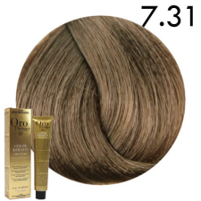 Fanola ORO Therapy Ammoniamentes hajfesték 7.31 100 ml hajfesték, színező
