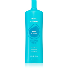 Fanola Vitamins Sensi Delicate Shampoo finom állagú tisztító sampon nyugtató hatással 1000 ml sampon