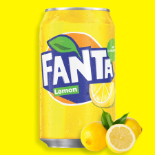 Fanta Lemon citrom ízű üdítőital 330ml üdítő, ásványviz, gyümölcslé