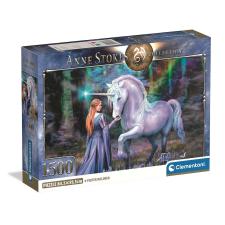 FANTASY Anne Stokes Bluebell Wood 1500 db-os Compact puzzle Clementoni puzzle, kirakós