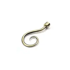  Fantasy karnis végdísz: Toledo - antik réz (2 db) karnis, függönyrúd