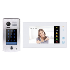 FARFISA Kaputelefon szett, 1 lakásos, videós, 2 vezetékes kaputelefon
