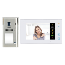 FARFISA Kaputelefon szett, 2 lakásos, videós, 2 vezetékes kaputelefon