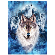 Farkas falka 1000 darabos puzzle puzzle, kirakós