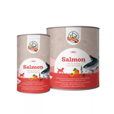  Farkaskonyha | Lazac – Párolt komplett menü kutyáknak 800 g kutyaeledel