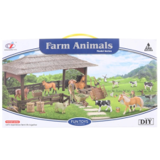 Farm Állatfigura Készlet Gyerekeknek játékfigura