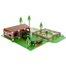 Farm állatokkal, 2 traktorral játékfigura