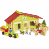  Farm állatokkal Jeujura Wooden Farm Playset