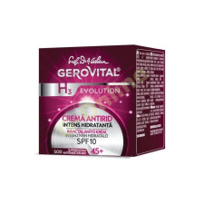 Farmec Gerovital Intenzíven hidratáló ránctalanító krém UV szûrõvel SPF10 (45+) arckrém