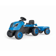  Farmer XL kék pedálos traktor utánfutóval lábbal hajtható járgány