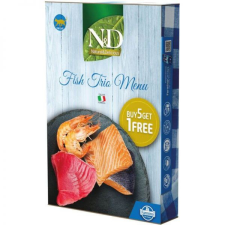 Farmina N&D Cat Fish Trio Menu 6x70 g macskaeledel