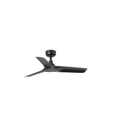 Faro Hey S fekete fényforrás nélküli mennyezeti ventilátor (FAR-33825) IP20 ventilátor