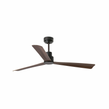 Faro Nassau M fekete-barna fényforrás nélküli mennyezeti ventilátor (FAR-33478WP) IP20 ventilátor