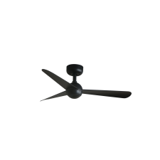 Faro Sfera S fekete fényforrás nélküli mennyezeti ventilátor (FAR-34271WP) IP20 ventilátor