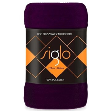 Faro Siglo Mikroplüss pléd, lila, 200×220 cm lakástextília