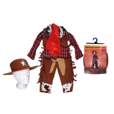 Farsangi jelmez Cowboy szet 110-120cm jelmez