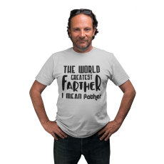  Farther I mean father - Férfi Póló