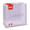 Fato Airlaid szalvéta 40x40cm Cachemire lilac-halvány lila mintás 50lap/csg 16csg/kart