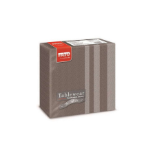 Fato Airlaid szalvéta 40x40cm Tweed Chocolate 50 lapos asztalterítő és szalvéta