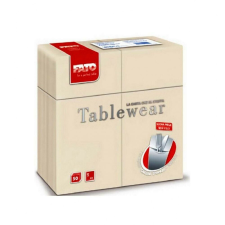 Fato Airlaid szalvéta Quick Pocket 40x40cm Ivory 50 lapos papírárú, csomagoló és tárolóeszköz