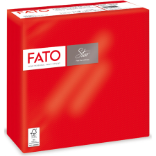 Fato Szalvéta 2 rétegű 38 x 38 cm 40 lap/cs Fato Star piros_82990400 higiéniai papíráru