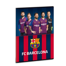  FC Barcelona A/4 extra kapcsos füzet-négyzethálós 2 füzet