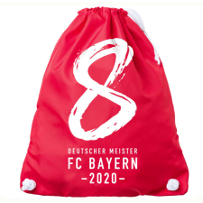 FC Bayern München Tornazsák FC Bayern München, Deutscher Meister FC Bayern 2020, piros tornazsák