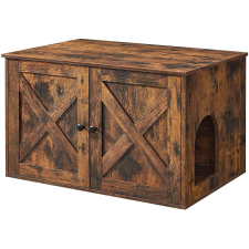 Feandrea rejtett macskaalomdoboz, benti macskaház 80 x 49.2 x 53 cm macskabútor