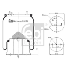 FEBI BILSTEIN Csapágyazás, stabilizátor FEBI BILSTEIN 39052 kormányvezérlő és kiegészítői