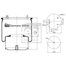 FEBI BILSTEIN Felfüggesztés, motor FEBI BILSTEIN 45855 kormányvezérlő és kiegészítői
