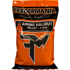 Feedermania Feedermánia ETETŐ PELLET, AMINO HALIBUT, 4mm bojli, aroma