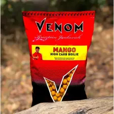 Feedermania Feedermánia Venom High Carb Boilie 12 mm Mango csali