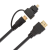 FeelWorld Micro/Mini 2 in 1 HDMI Cable - 1m
