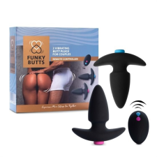 FeelzToys FEELZTOYS Funkybutts - akkus, rádiós anál vibrátor szett - ( vibrátorok