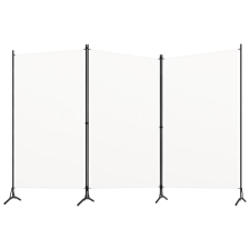 Fehér 3 paneles szövetparaván 260x180 cm bútor