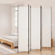 fehér 5 paneles paraván 250x220 cm szövet bútor