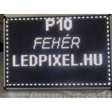  fehér Beltéri led fényújság , futófény 133x37 cm led rendszer tartozék