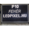 fehér Beltéri led fényújság , futófény 133x69 cm