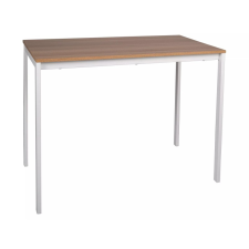  Fehér étkezőasztal RAMOD 100x60 cm, tölgy dekoráció bútor