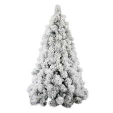  Fehér havas mű karácsonyfa 240cm műfenyő