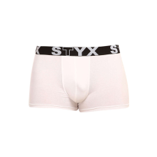 Fehér long férfi boxeralsó Styx sport gumi (G1061) XXL férfi alsó